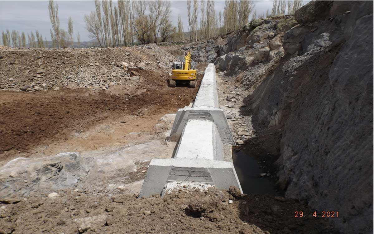 Dipsavak betonarme imalatları
